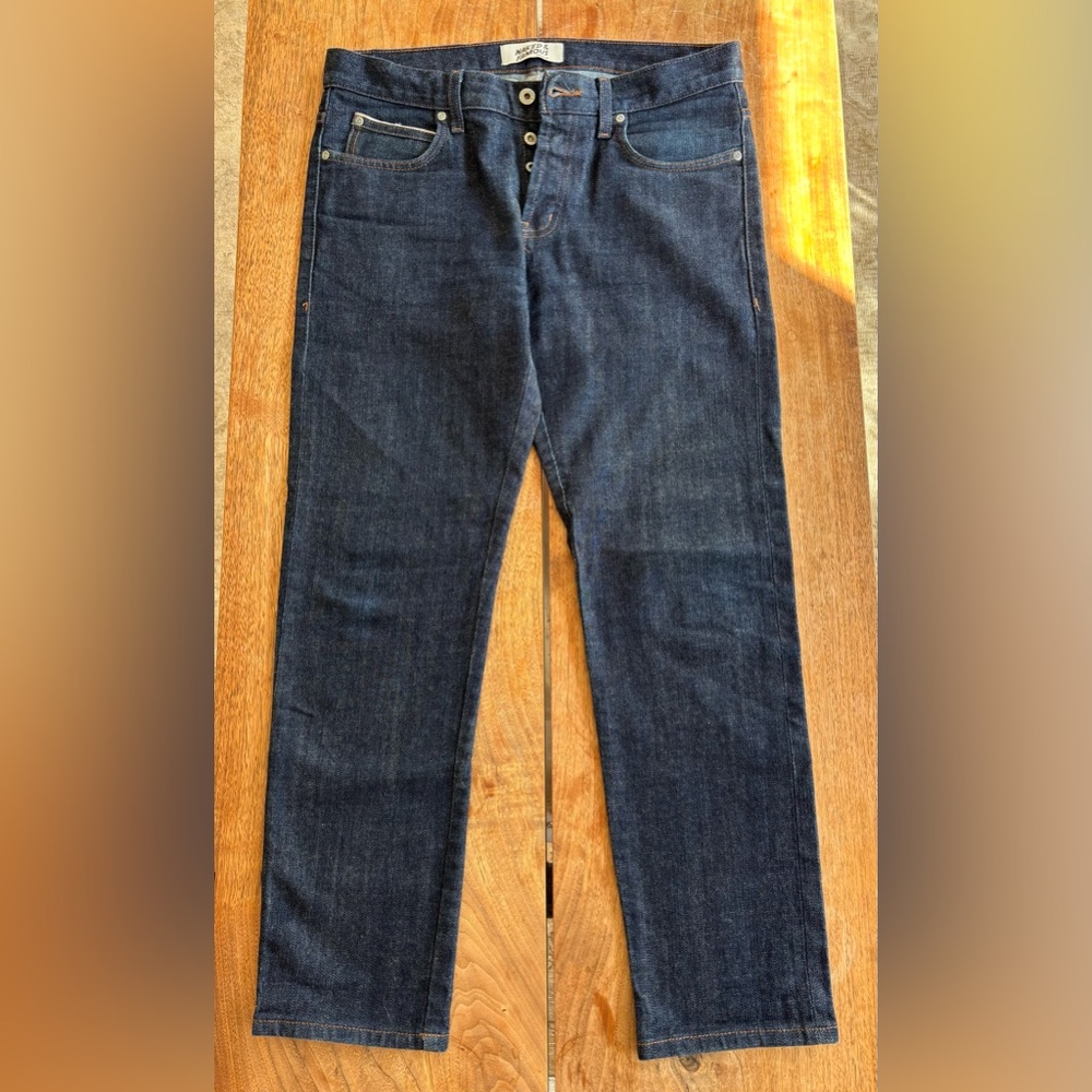 Naked & Famous Men's Jeans SuperSkinny Guy - Stretch Selvedge TAG SZ 33  NWOT - Picture 10 of 16